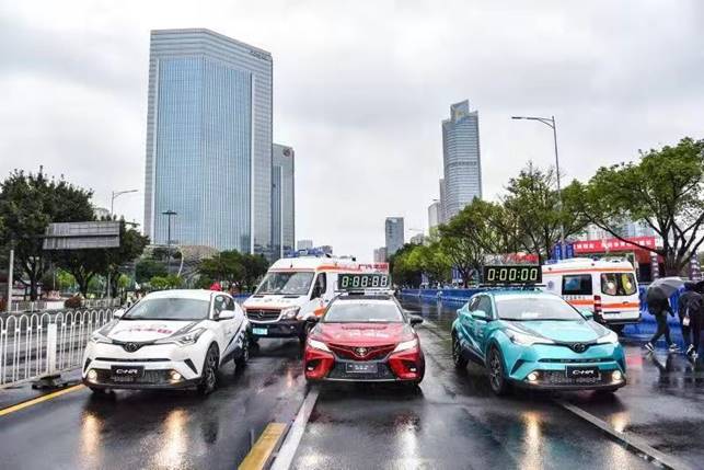 广汽丰田连续6年赞助广州马拉松赛